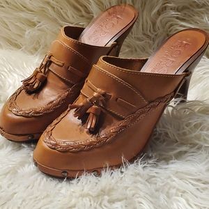 Micheal Kors Clogs Leather 8.5